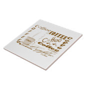 Grote keramische (6 x 6 inch) keramische foto's tegeltje (Zijkant)