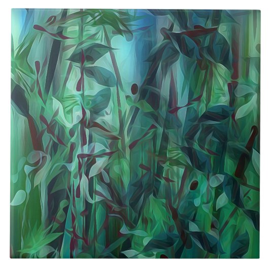 Grote keramische accentuel tegeltje (Voorkant)