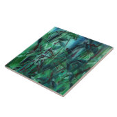 Grote keramische accentuel tegeltje (Zijkant)