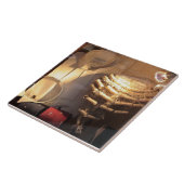 Grote Keramische Tegel Barristers Engelse Garb Law Tegeltje (Zijkant)