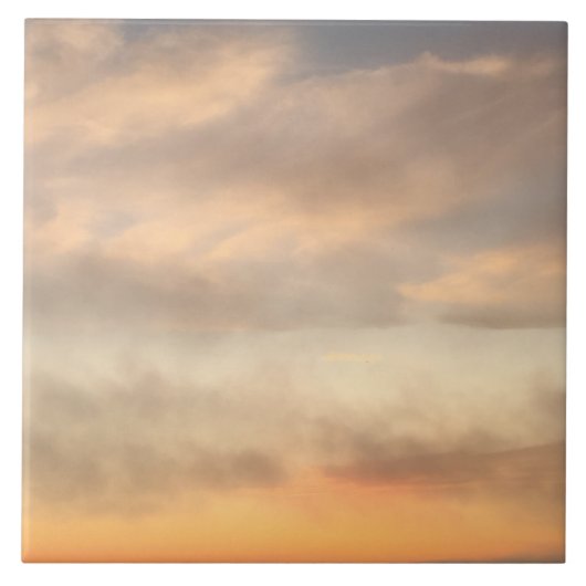 Grote keramische Tegel mooie pastelkleuren! Tegeltje (Voorkant)