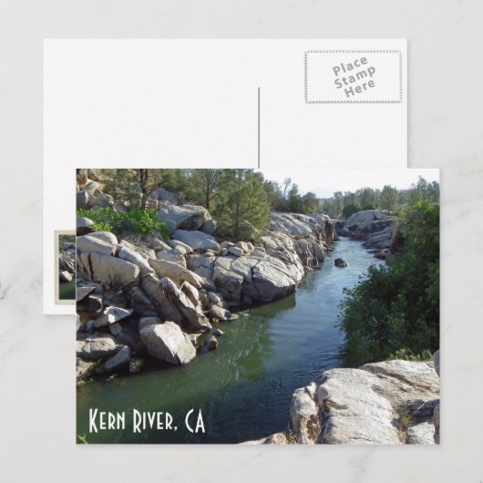 Grote Kern River Briefkaart! Briefkaart (Voorkant / Achterkant)