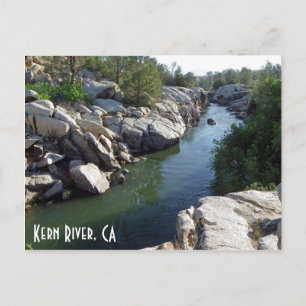 Grote Kern River Briefkaart! Briefkaart