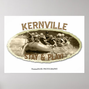 Grote Kernville River Rafting Poster! Poster