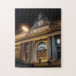 "Grote kerst in het midden" Jigzaag Puzzle Legpuzzel