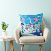 Grote kerst worp kussen of kussen (Stoel)