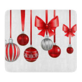 Grote kerstbeklimming snijplank (Voorkant)