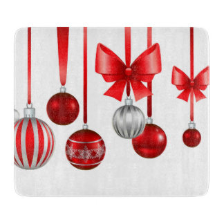 Grote kerstbeklimming snijplank