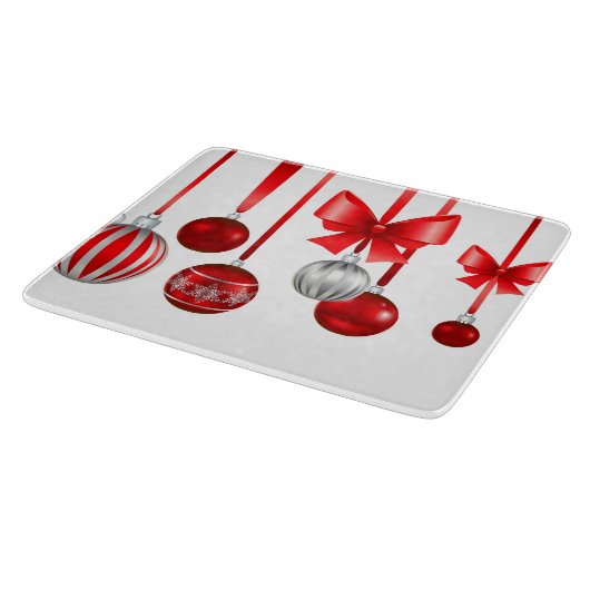 Grote kerstbeklimming snijplank (Hoek)