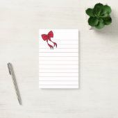 Grote Kerstboog Post It Notes Cadeau (Kantoor)