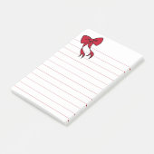 Grote Kerstboog Post It Notes Cadeau (Schuin)