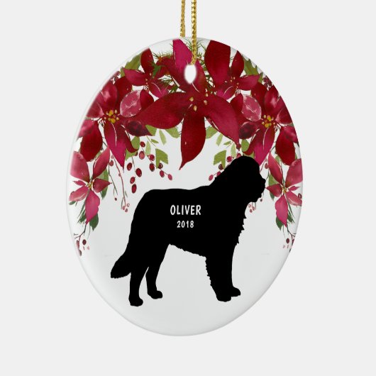 Grote kerstboom in de Pyreneeën Keramisch Ornament (Rechts)