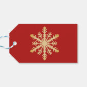 Grote kerstcadeau cadeaulabel (Achterkant Horizontaal)