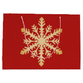 Grote kerstcadeau groot cadeauzakje (Achterkant)