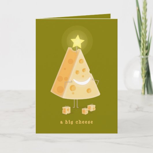 Grote kerstkaart feestdagen kaart (Voorkant)