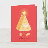 Grote kerstkaart feestdagen kaart (Voorkant)