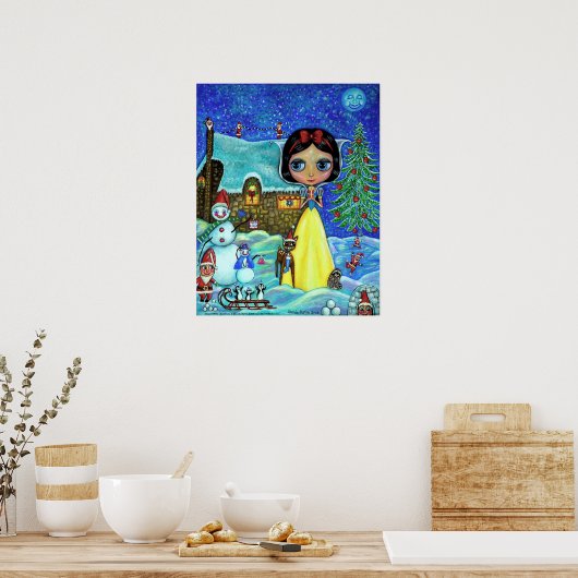 Grote kerstkerstkerstkerstkerstkerstkerstkerstman: poster (Keuken)