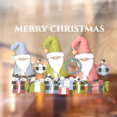 Grote kerstkerstkerstkerstkerstkerstkleertjes met raamsticker (Vel 2)