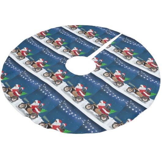 Grote kerstkerstkerstkerstkerstmankreet met dansho kerstboom rok (Gekanteld)