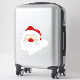 Grote kerstman sticker