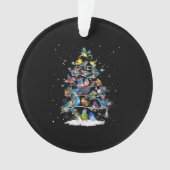 Grote kerstmis voor mensapen ornament (voorkant)