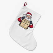   GROTE KERSTSOK (Voorkant (Hangend))