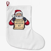 GROTE KERSTSOK (Voorkant)