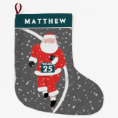 Grote Kerstsok voor Atletiek (Voorkant)