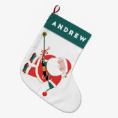 Grote Kerstsok voor Rotsklimmer (Voorkant (Hangend))