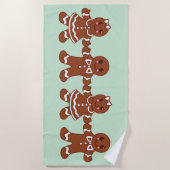 Grote Kerststol Handdoek Cadeau (Voorkant)