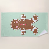 Grote Kerststol Handdoek Cadeau (Voorkant)