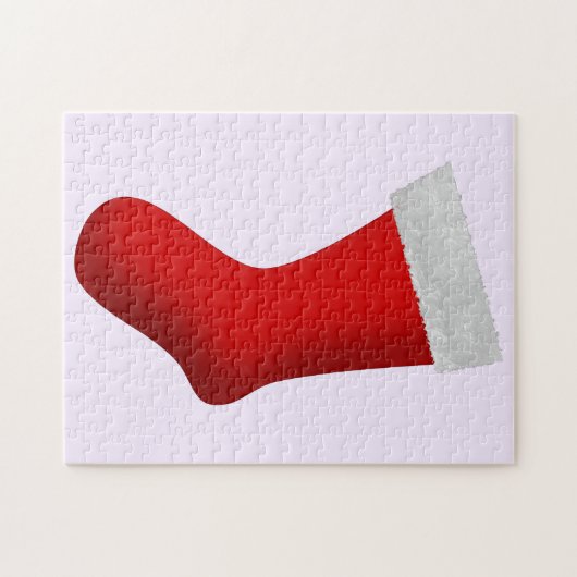 Grote kerststop legpuzzel (Horizontaal)