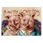 Grote kersttaart groot cadeauzakje (Voorkant)