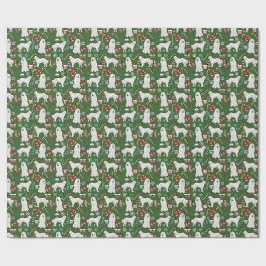 Grote kerstvakantie in Pyreneeën Cadeaupapier (Vlak)