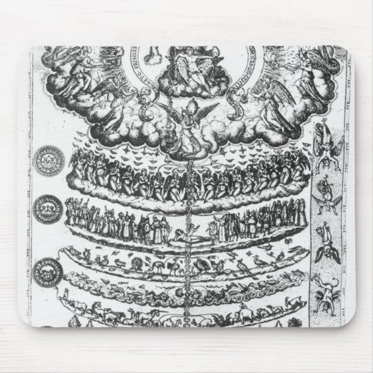 Grote ketting van "Retorica Christiana" Muismat (Voorkant)