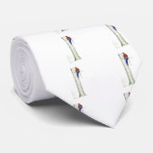 Grote kettingzaag nodig.Arborist Tree chirurg Stropdas (Opgerold)