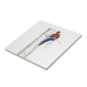 Grote kettingzaag nodig.Arborist Tree chirurg Tegeltje (Zijkant)