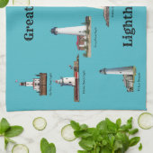 Grote keukenhanddoek voor vuurtoren (Gevouwen)