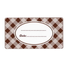 Grote Keukenlabels met Chocoladethema
