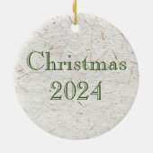 Grote kikker Kleine Japanse kikker Toad 19e eeuw Keramisch Ornament (Achterkant)