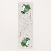Grote kikker Kleine Japanse kikker Toad 19e eeuw Yogamat (Voorkant)