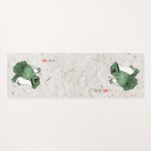 Grote kikker Kleine Japanse kikker Toad 19e eeuw Yogamat (Voorkant (horizontaal))