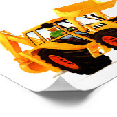 Grote Kinder bouwkunst Poster (Hoek)