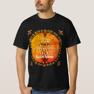 Grote kinderverpleegkundige t-shirt
