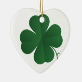 Grote klavertjevier keramisch ornament (Rechts)