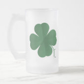 Grote klavertjevier matglas bierpul (Links)