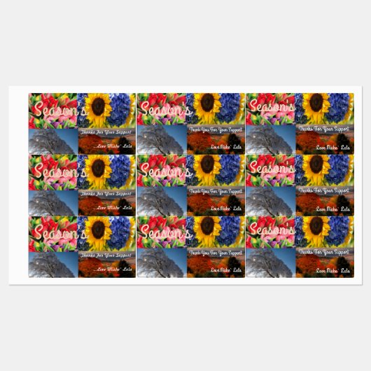 Grote kleefstof/waterdicht etiket labels (Vel)