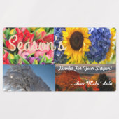 Grote kleefstof/waterdicht etiket labels (Design 1)