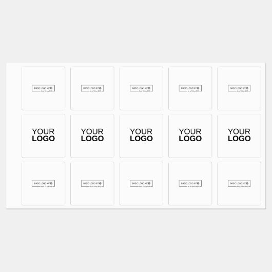 Grote kleefstof/waterdicht etiket labels (Vel)