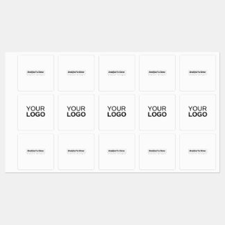 Grote kleefstof/waterdicht etiket labels